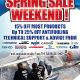 Spring Sale Weekend 2011 DL Flyer 3mm bleed.indd